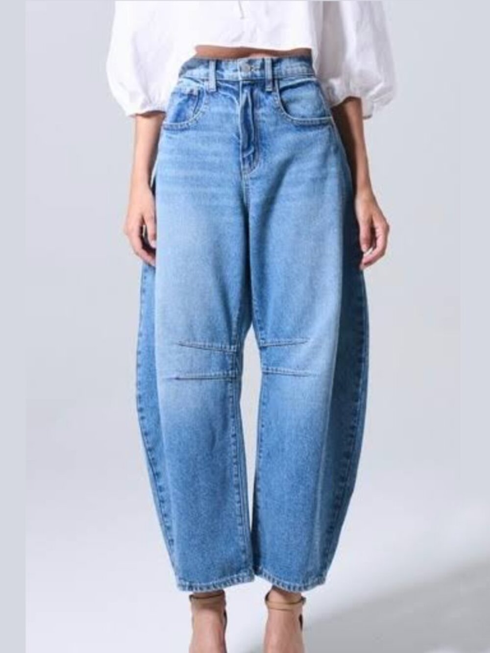 Jess & Anne Barrel Leg Jeans Size 6
